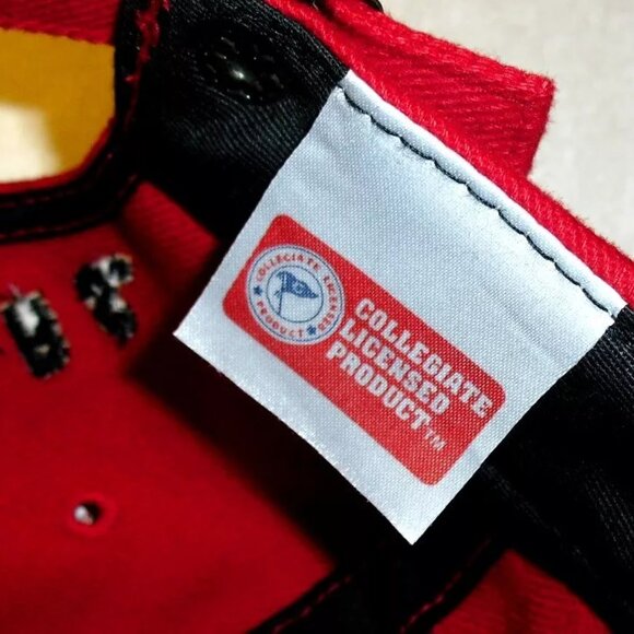 Indiana Hoosiers Vintage 90s Original Mens Adjustable Strapback hat Cap New Ncaa - Picture 3 of 4